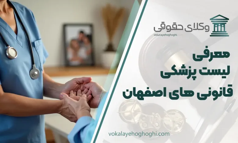 لیست پزشکی قانونی های اصفهان + شماره تلفن و آدرس